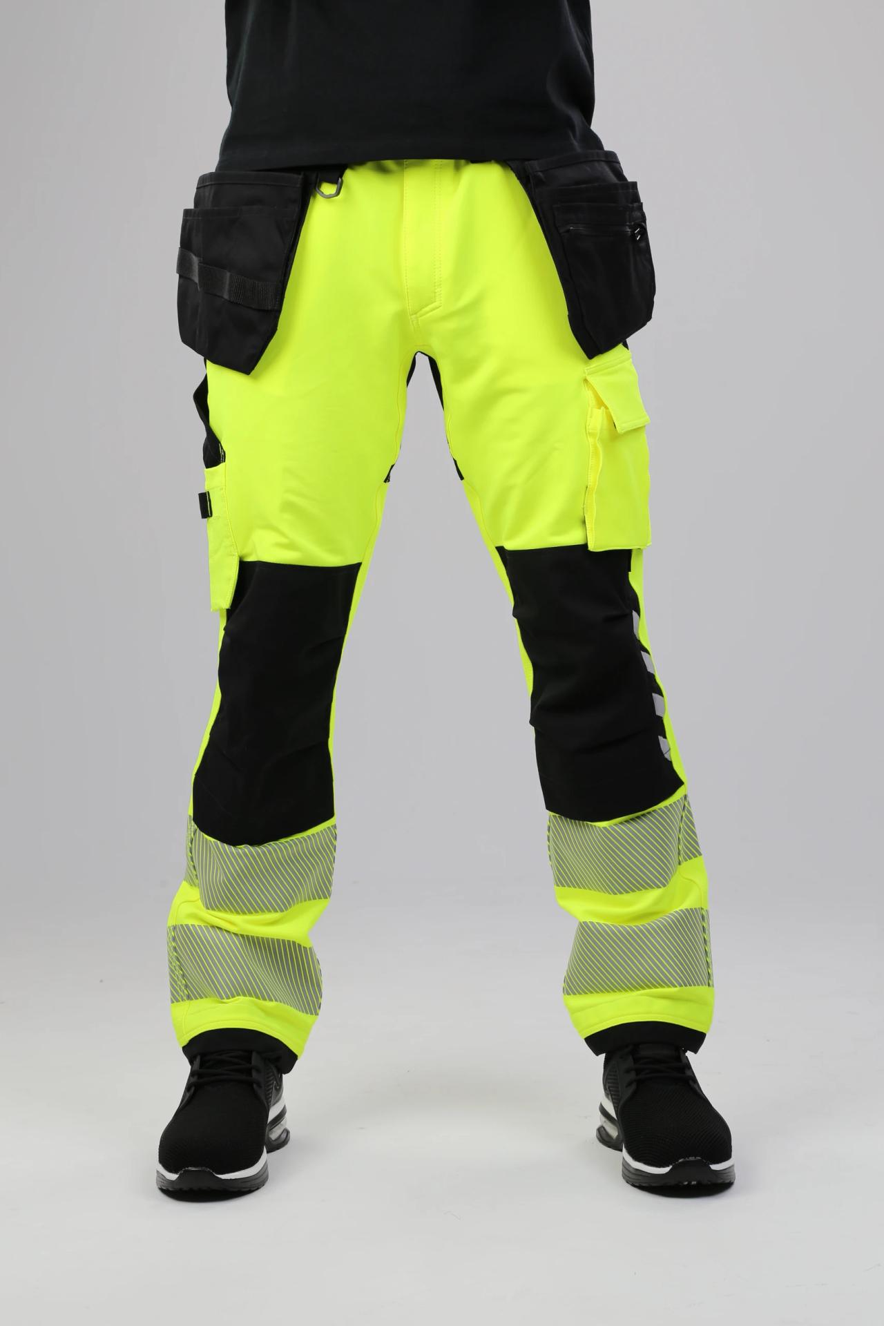 Protex Flex varselbyxa – ISO klass 2 | 4-vägsstretch – arbetsplagg från Protex Workwear